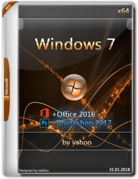 Windows 7  SP1 + Office 2016 + Photoshop 2017 by yahooXXX (x64)