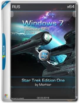 Windows 7 Ultimate Star Trek Edition One by Morhior