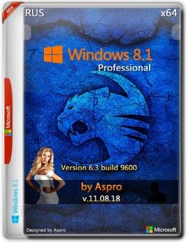 Windows 8.1 Pro x64 RUS v.11.08.18 by Aspro