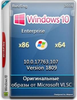   Windows 10.0.17763.107 Enterprise 2019 LTSC Version 1809 Updated