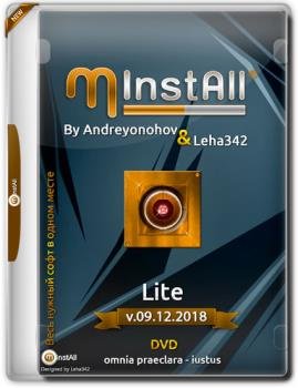 Сборник программ - MInstAll by Andreyonohov & Leha342 Lite v.09.12.2018