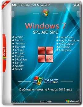 Windows 7 x64 AIO 5in1 Jan2019 by TEAM OS