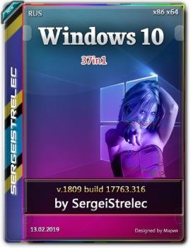 Windows 10 1809 17763.316 (37in1) by SergeiStrelec