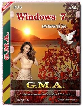Windows 7 Enterprise () SP1 G.M.A. v.16.09.19 64bit