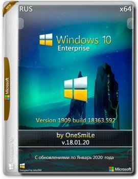 Windows 10  1909 x64 Rus by OneSmiLe [18363.592]