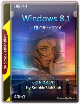 Сборка Windows 8.1 (x86/x64) 40in1 +/- Office 2016 SmokieBlahBlah 26.08.20