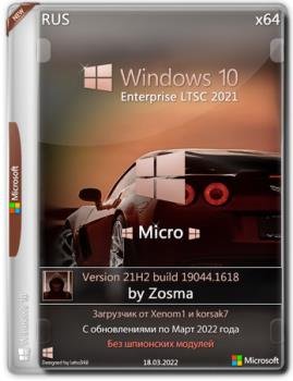 Windows 10 Enterprise LTSC x64 micro 21H2 build 19044.1618 by Zosma