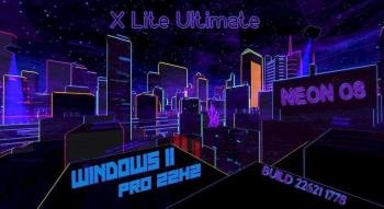 Windows X-Lite 'Ultimate 11' Neon! (22621.1778)